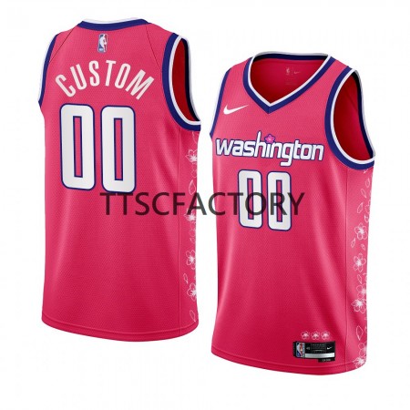 Dres Washington Wizards Prilagođeni Nike 2022-23 City Edition Ružičasta Swingman - Muške